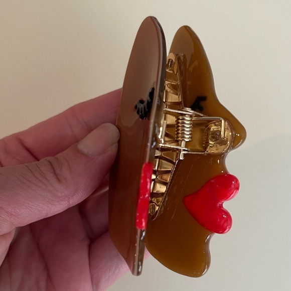 Face Acrylic Hair Claw clip - Picture 4 of 5